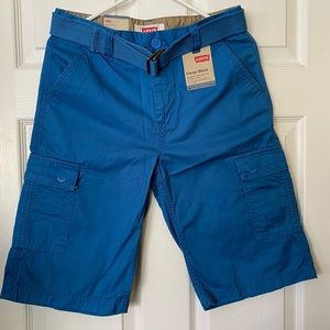 Boys Levis Cargo short with belt